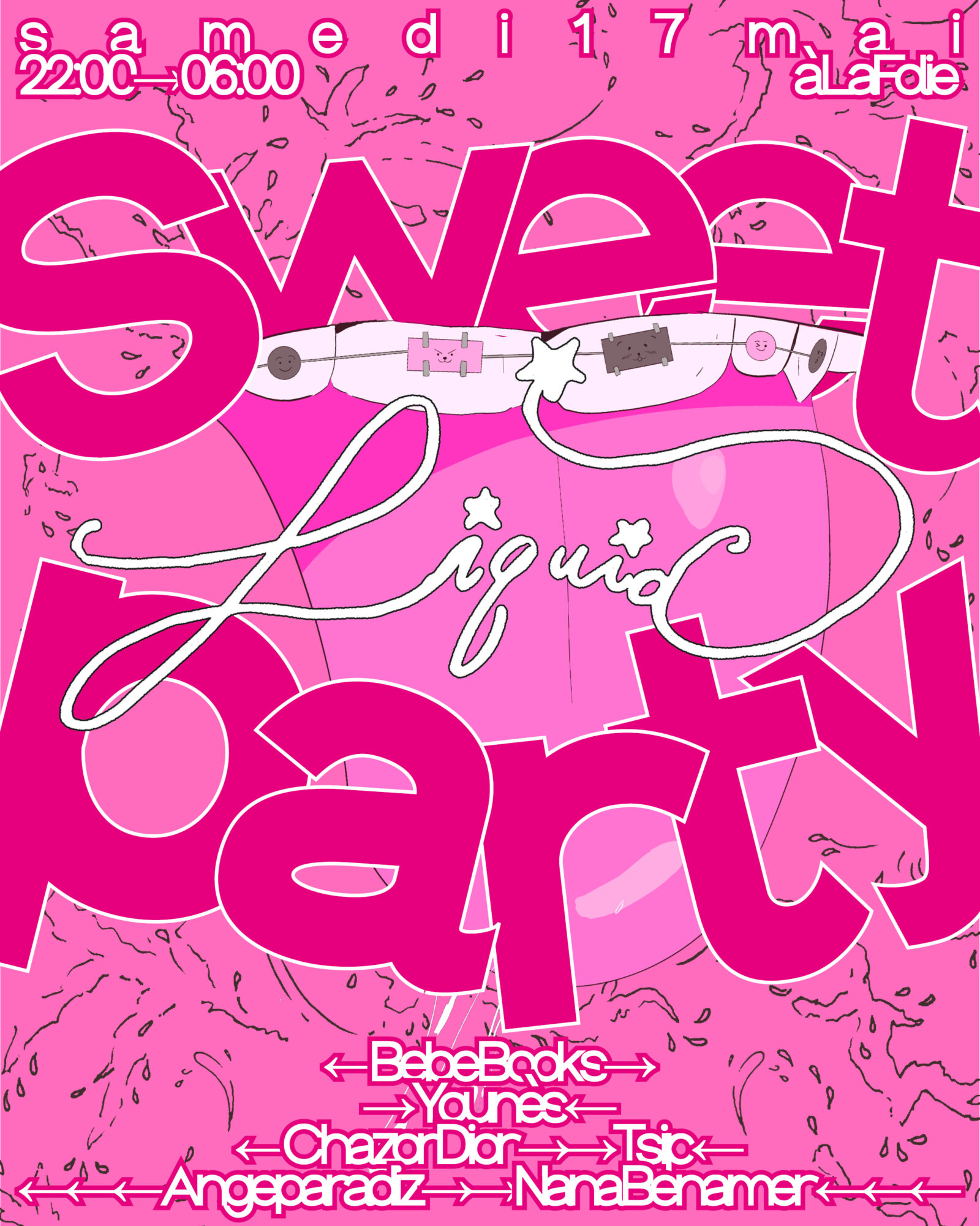 Sweet Liquid Party - Paris Ass Book Fair