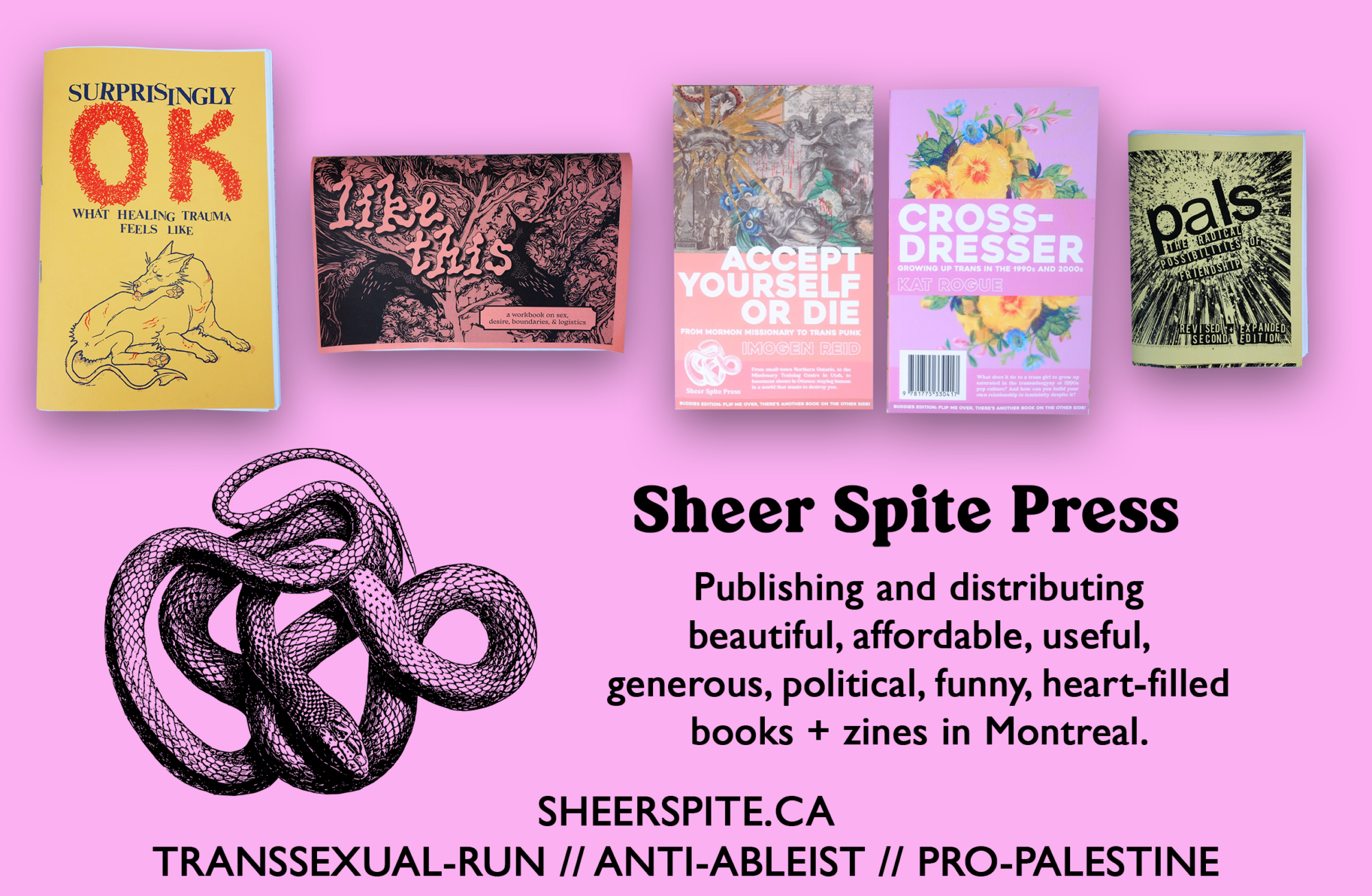 Sheer Spite Press - Paris Ass Book Fair