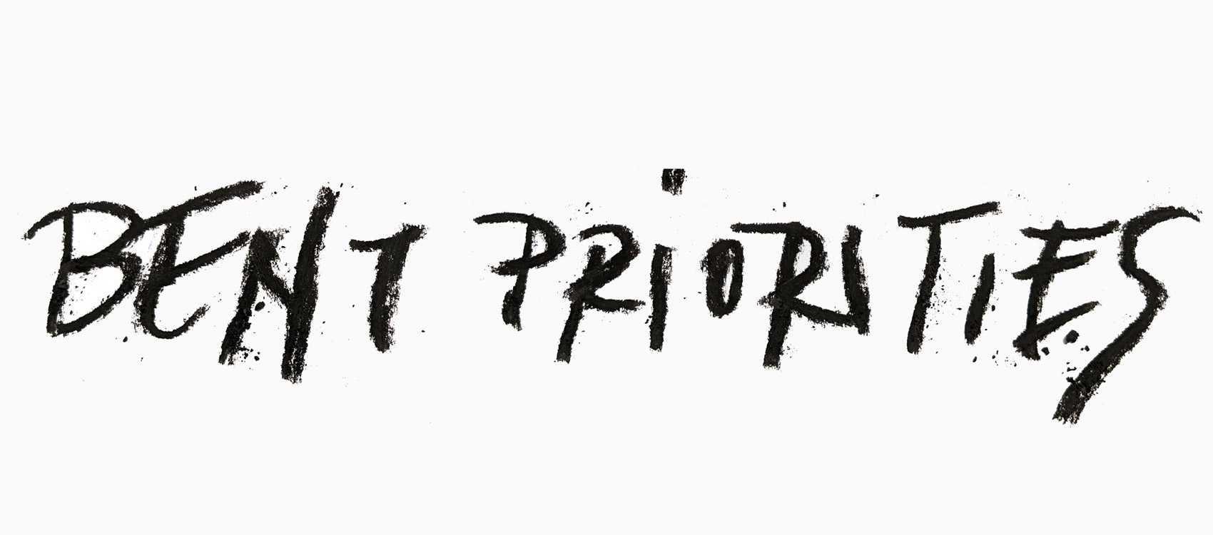 bent priorities - Paris Ass Book Fair