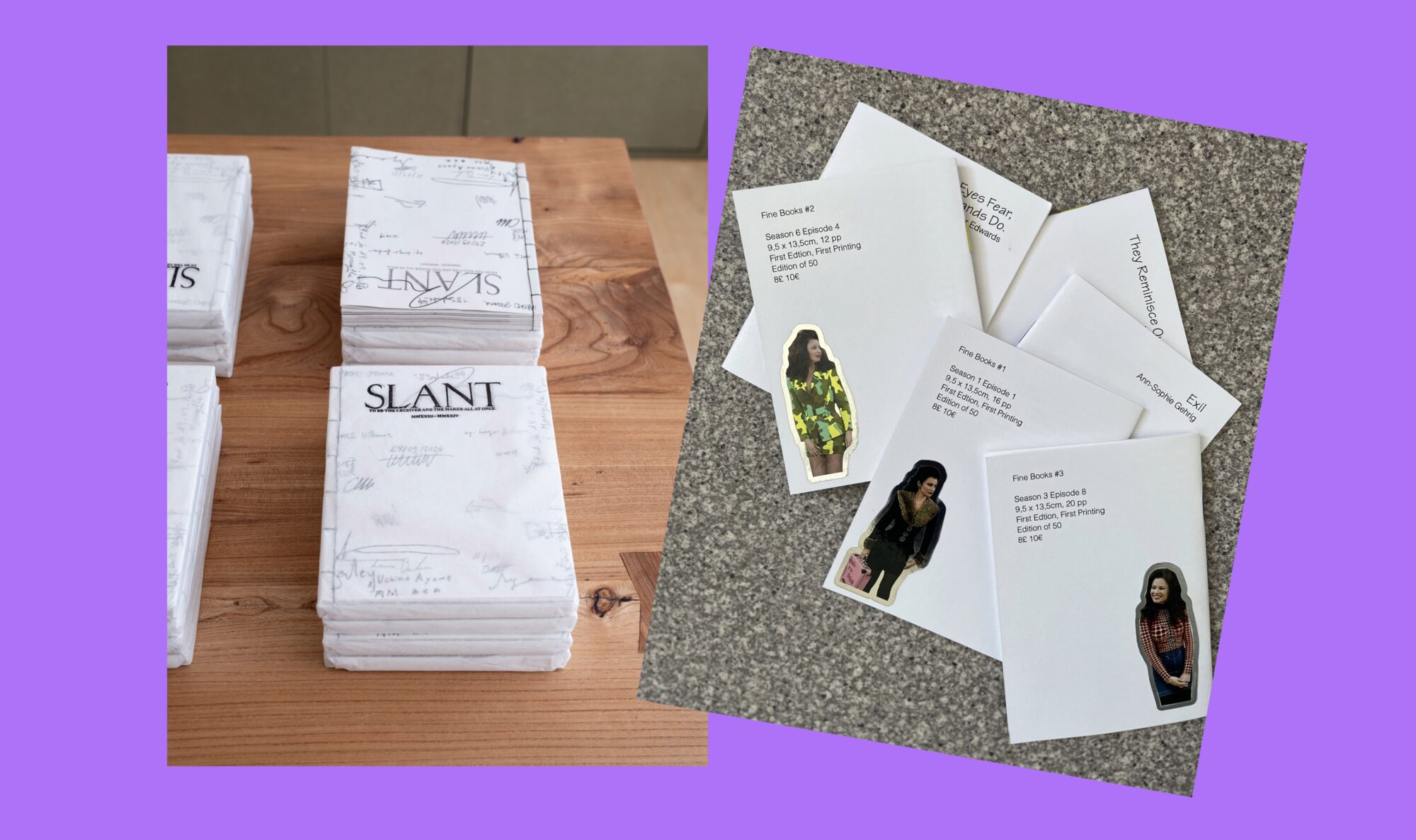 Fine Books & SLANT Éditions - Paris Ass Book Fair